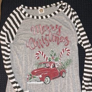 Christmas long sleeve tee